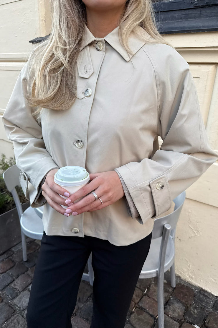 Trench-coat court Cria - Beige | 30 % de réduction |