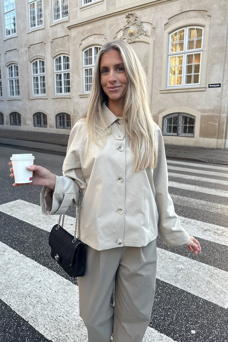 Trench-coat court Cria - Beige | 30 % de réduction |