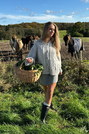 Gilet tricoté - Gris clair | 30 % de réduction |