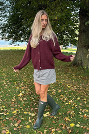 Cardigan - Bordeaux | 30% de réduction |