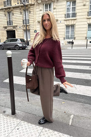 Cardigan - Bordeaux | 30% de réduction |