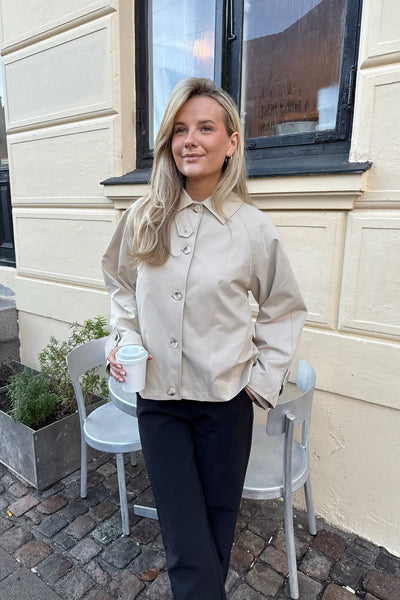 Trench-coat court Cria - Beige | 30 % de réduction |