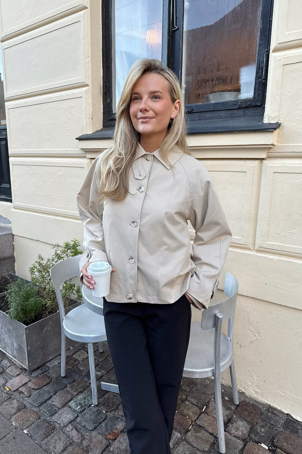 Trench-coat court Cria - Beige | 30 % de réduction |