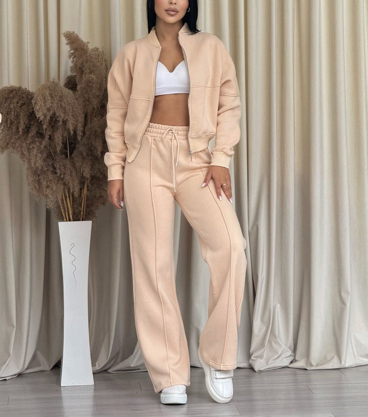 Ensemble Cria Luxe | Ensemble en tweedelige avec Rits &amp; Tijdloze Elegantielijn